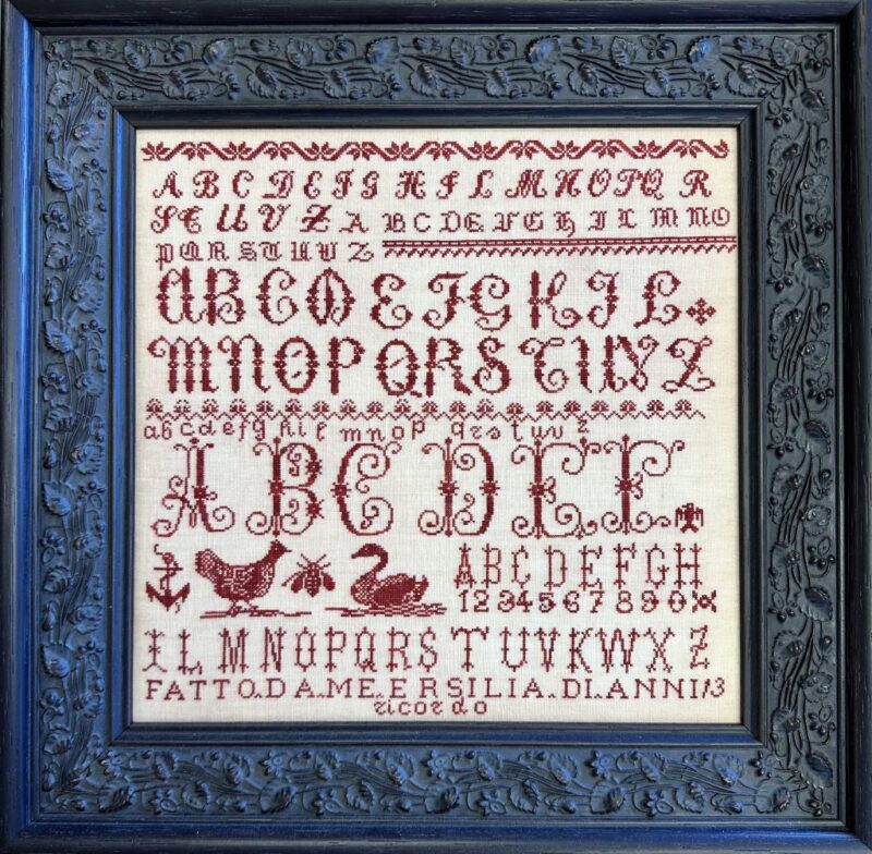 Ersillia's Sampler by Samplers In My Attic