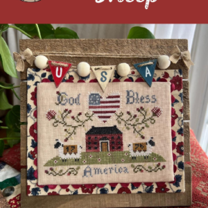 Americana Sheep by Annie Beez Folk Art