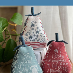Patriotic Pears by Annie Beez Folk Art