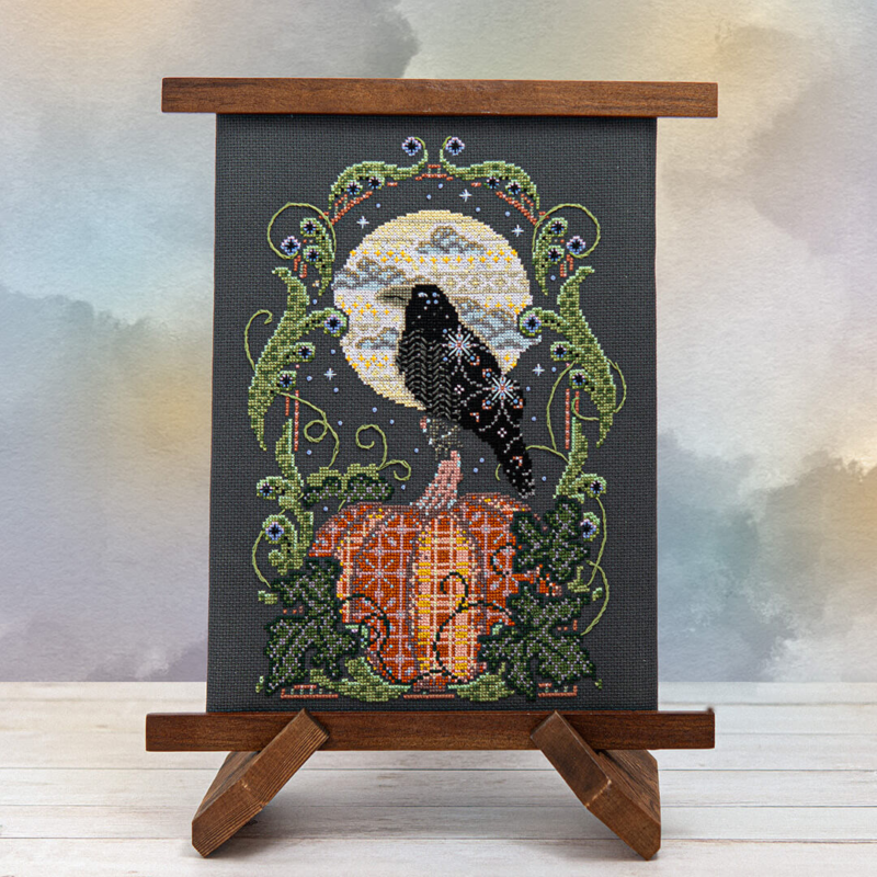 Raven's Harvest Moon by Counting Puddles