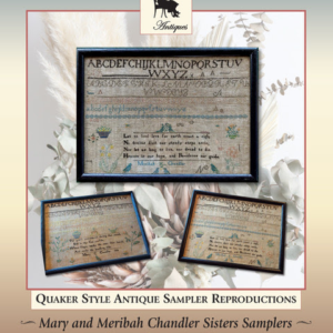 Mary and Meribah Chandler Sisters Samplers