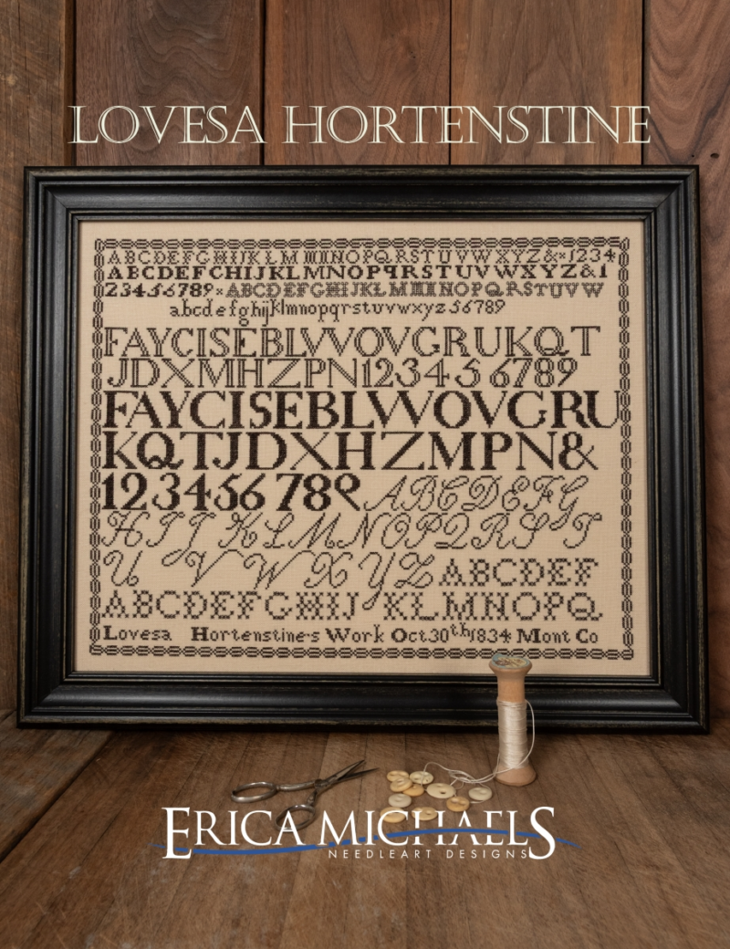 Lovesa Hortenstine, 1834 by Erica Michaels