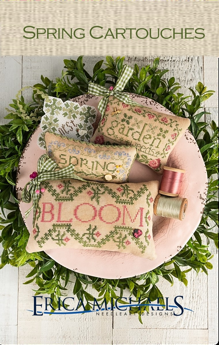 Spring Cartouches by Erica Michael