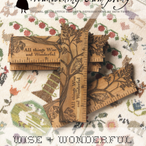 Wise and Wonderful Ruler by Heartstring Samplery