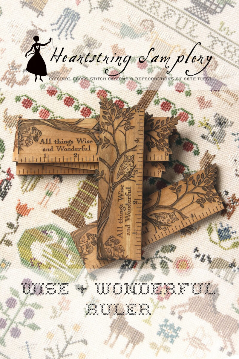 Wise and Wonderful Ruler by Heartstring Samplery