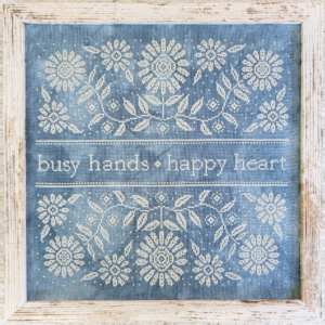 Busy Hands, Happy Heart by Hello from Liz Matthews