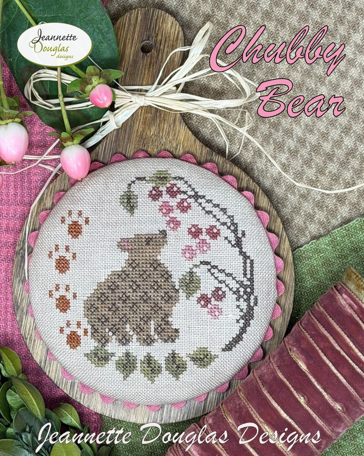 Chubby Bear by Jeanette Douglas Designs