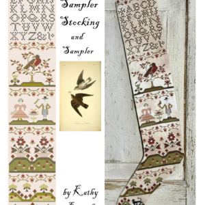 Sampler Stocking by Kathy Barrick