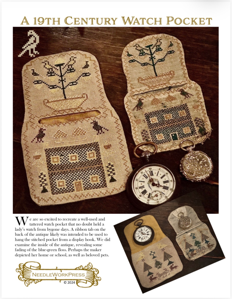 Watch Pocket Sampler & Instructions by NeedleWork Press