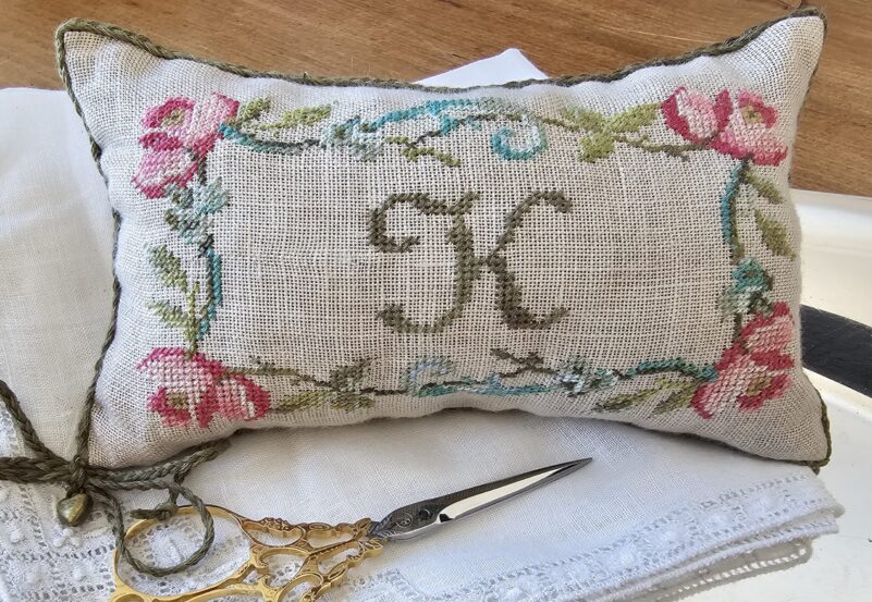 Roses and Scrolls Kit by Samplers Not Forgotten