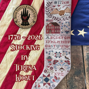 1776-2026 Stocking by Teresa Kogut's Creative Whims