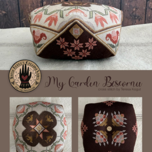 My Garden Biscornu by Teresa Kogut's Creative Whims