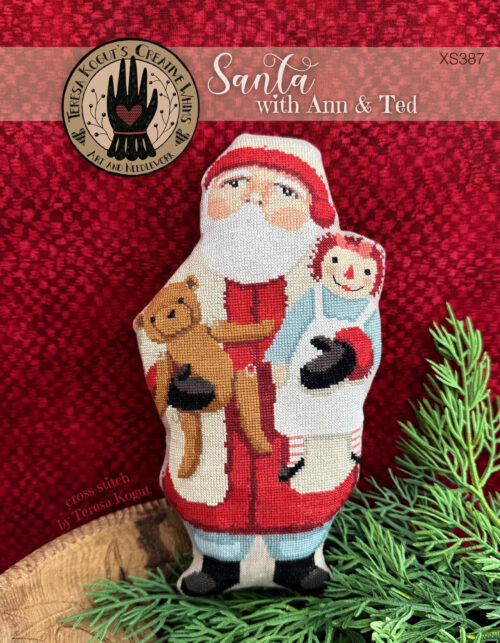 Santa With Ann and Ted by Teresa Kogut's Creative Whims