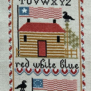 Patriotic Band Sampler by Twin Peak Primitives
