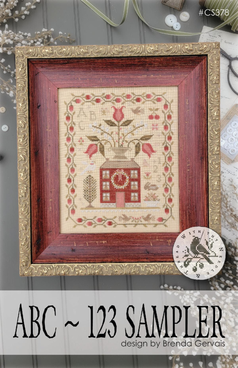 ABC-123 Sampler by Brenda Gervais
