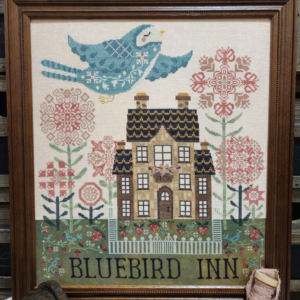 Bluebird Inn by Quaint Rose Needlearts