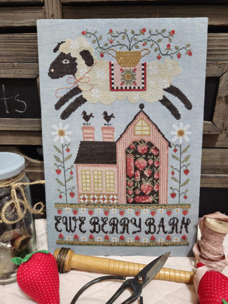 Ewe Berry Barn by Quaint Rose Needlearts