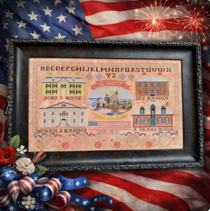 Washington's Headquarters Sampler by Twin Peak Primitives