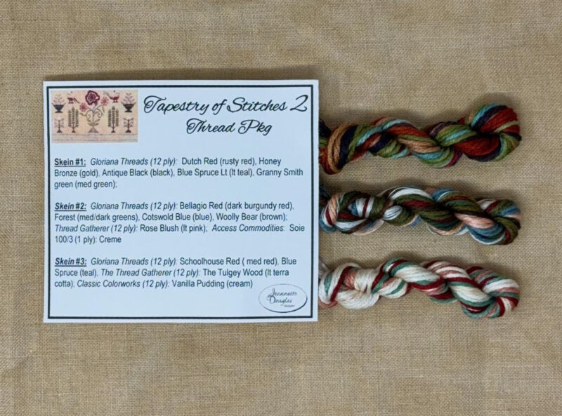 Tapestry of Stitches 2 Silk Pack by Jeanette Douglas Designs
