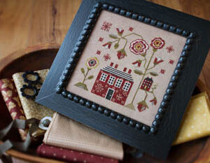 A Red Cottage by Plum Street Samplers