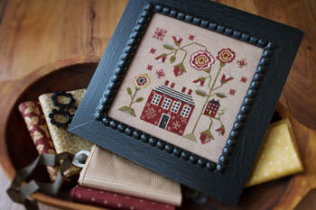 A Red Cottage by Plum Street Samplers