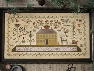 A Yuletide Welcome by Plum Street Samplers