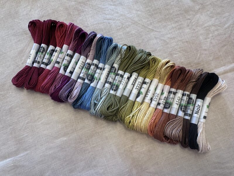 AVAS Soie d'Alger Silk Pack for Ann Watson ~ Queen of the May 2026 by Hands Across The Sea Samplers