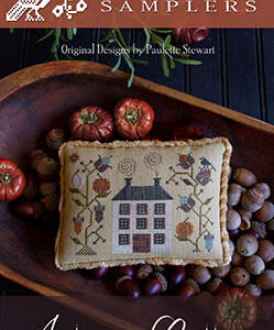 Autumn Cottage by Plum Street Samplers