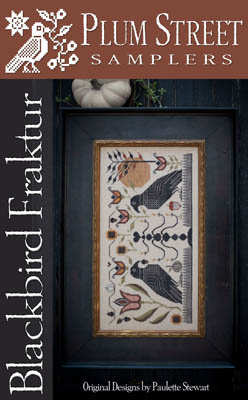 Blackbird Fraktur by Plum Street Samplers