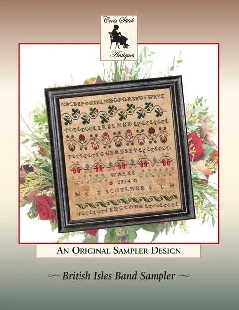 British Isles Band Sampler by Cross Stitch Antiques