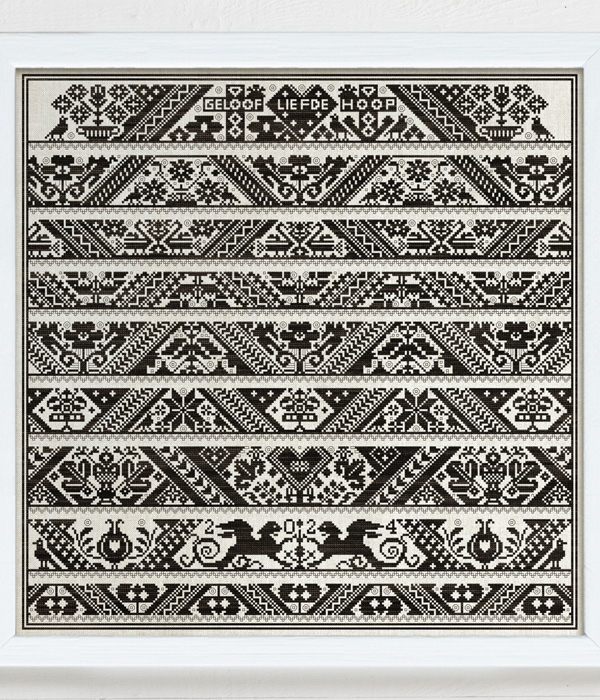Embroidered Ribbons by Modern Folk Embroidery