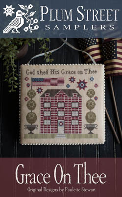 Grace On Thee by Plum Street Samplers