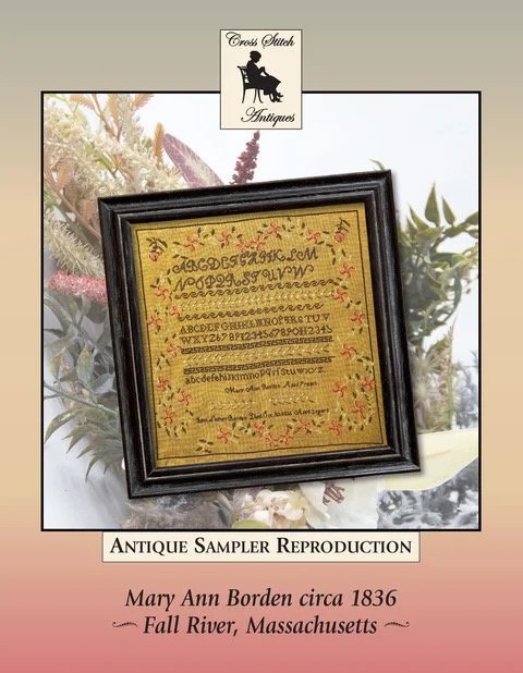 Mary Ann Borden Circa 1836 by Cross Stitch Antiques