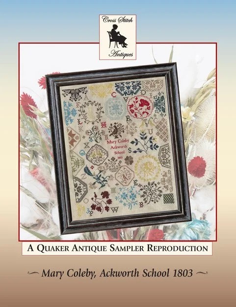Mary Coleby, Ackworth School 1803 by Cross Stitch Antiques