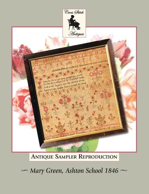 Mary Green, Ashton school 1846 by Cross Stitch Antiques