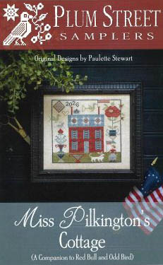 Miss Pilkington's Cottage by Plum Street Samplers