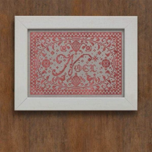Noel Pillow Pattern by Modern Folk Embroidery