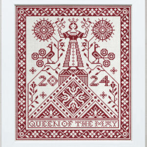 Queen Of The May by Modern Folk Embroidery