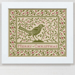 Red Berries by Modern Folk Embroidery