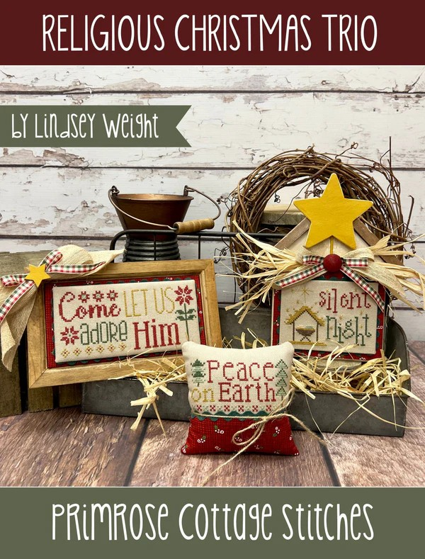 Religious Christmas Trio by Primrose Cottage