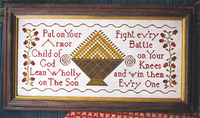 Strong In The Lord by Plum Street Samplers