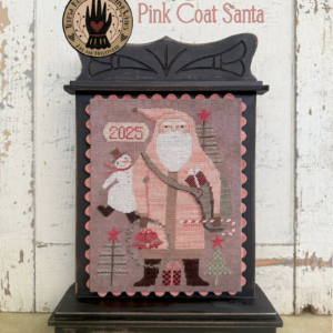 Pink Coat Santa by Teresa Kogurt