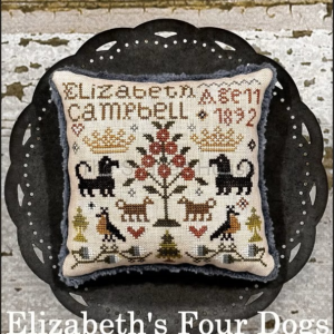 Elizabeth's Four Dogs by The Scarlett House