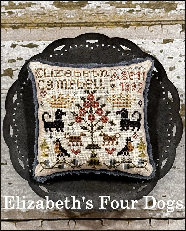 Elizabeth's Four Dogs by The Scarlett House