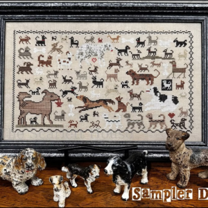 Sampler Dogs by The Scarlett House
