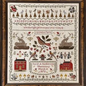Sarah A Sanderson 1872 by The Scarlett House