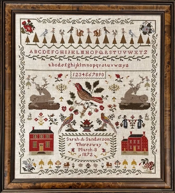 Sarah A Sanderson 1872 by The Scarlett House