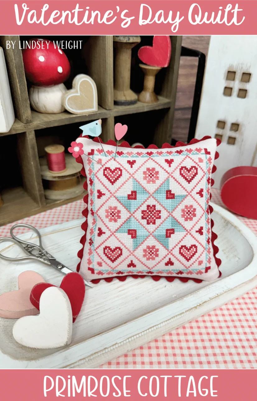 A Valentine's Day Quilt by Primrose Cottage
