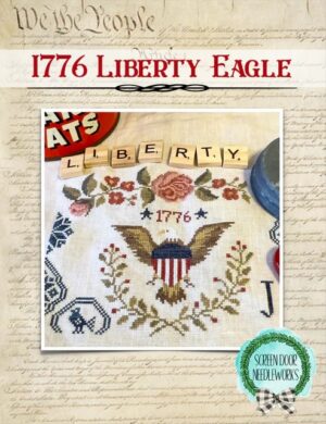 1776 Liberty Eagle by Screen Door NeedleWorks