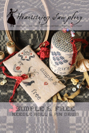 Simple & Free Pin Drum and Needle Book by Heartstring Samplery